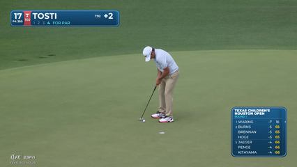 Alejandro Tosti | Round 1 | 17th hole | Shot 4 | 2026 Texas Children's