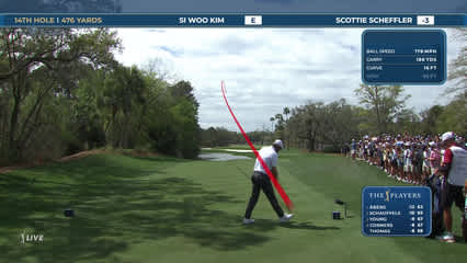 Scottie Scheffler | Round 3 | 14th hole | Shot 1 | 2026 THE PLAYERS