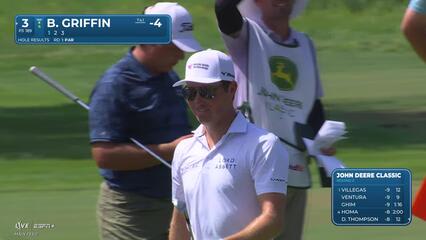 Ben Griffin | Round 2 | 3rd hole | Shot 1 | 2025 John Deere