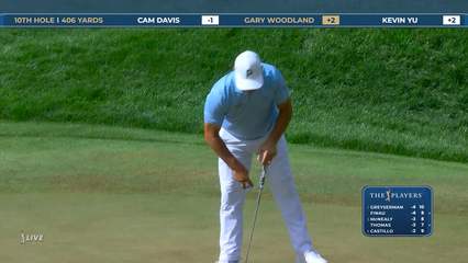 Gary Woodland | Round 1 | 10th hole | Shot 5 | 2026 THE PLAYERS