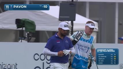 Matthieu Pavon | Round 3 | 15th hole | Shot 1 | 2025 Cognizant Classic