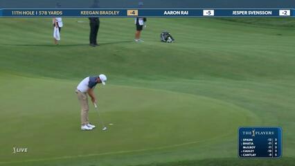 Keegan Bradley | Round 4 | 11th hole | Shot 5 | 2025 THE PLAYERS