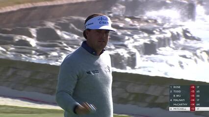 Keith Mitchell | 2023 AT&T Pebble Beach | Round 4 | 18th hole | Shot 4