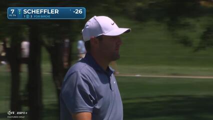 Scottie Scheffler | Round 4 | 7th hole | Shot 2 | 2025 THE CJ CUP