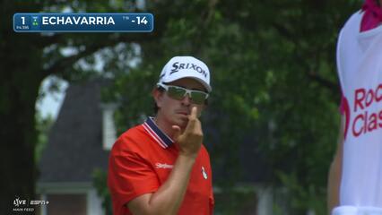 Nico Echavarria | Round 4 | 1st hole | Shot 4 | 2025 Rocket Classic