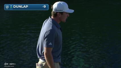 Nick Dunlap | Round 3 | 17th hole | Shot 3 | 2025 The American Express