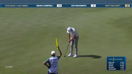 Matt McCarty | Round 2 | 16th hole | Shot 4 | 2025 THE PLAYERS