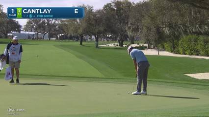 Patrick Cantlay | Round 1 | 1st hole | Shot 3 | 2026 Arnold Palmer