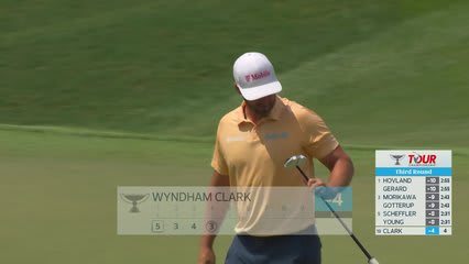 Wyndham Clark | Round 3 | 4th hole | Shot 3 | 2026 TOUR Championship