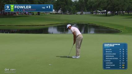 Rickie Fowler | Round 2 | 9th hole | Shot 6 | 2026 Charles Schwab