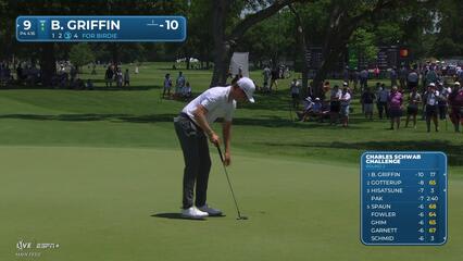Ben Griffin | Round 2 | 9th hole | Shot 3 | 2025 Charles Schwab