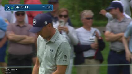 Jordan Spieth | Round 1 | 3rd hole | Shot 4 | 2025 the Memorial