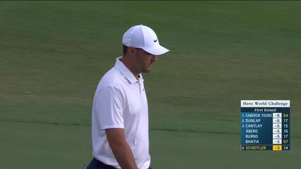 Scottie Scheffler | Round 1 | 15th hole | Shot 4 | 2024 Hero World Challenge