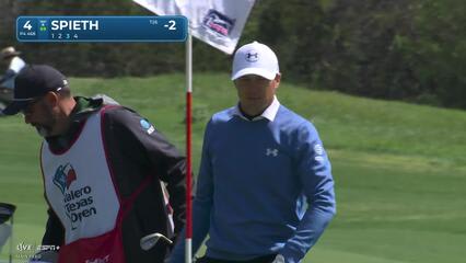 Jordan Spieth | Round 4 | 4th hole | Shot 3 | 2025 Valero