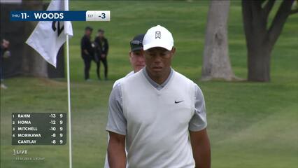 Tiger Woods | 2023 Genesis | Round 3 | 2nd hole | Shot 4