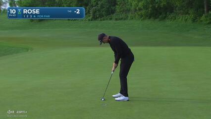 Justin Rose | Round 2 | 10th hole | Shot 4 | 2025 RBC Canadian