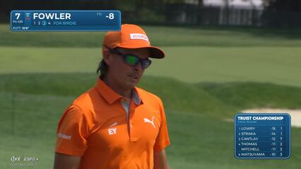 Rickie Fowler | Round 4 | 7th hole | Shot 4 | 2025 Truist Championship