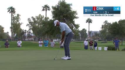 Stewart Cink | Round 1 | 12th hole | Shot 3 | 2025 Charles Schwab
