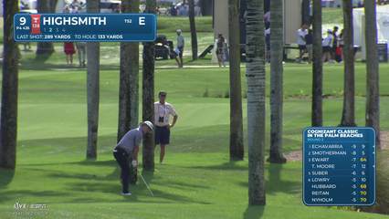 Joe Highsmith | Round 2 | 9th hole | Shot 2 | 2026 Cognizant Classic