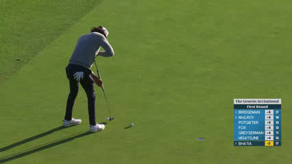 Akshay Bhatia | Round 1 | 18th hole | Shot 4 | 2026 The Genesis