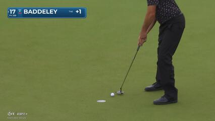 Aaron Baddeley | Round 1 | 17th hole | Shot 4 | 2025 Houston Open