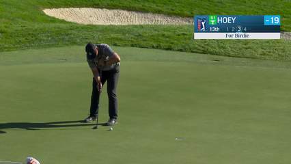 Rico Hoey | Round 4 | 13th hole | Shot 4 | 2025 Bank of Utah