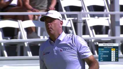 Stewart Cink | Round 3 | 17th hole | Shot 3 | 2026 Hoag Classic