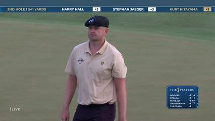 Harry Hall | Round 2 | 2nd hole | Shot 5 | 2026 THE PLAYERS