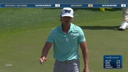 Jake Knapp | Round 2 | 18th hole | Shot 4 | 2025 THE PLAYERS