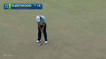 Tommy Fleetwood | Round 3 | 11th hole | Shot 5 | 2026 Arnold Palmer