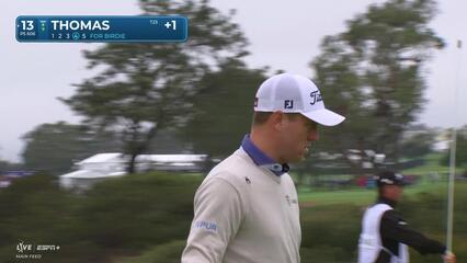 Justin Thomas | Round 1 | 13th hole | Shot 5 | 2025 Genesis