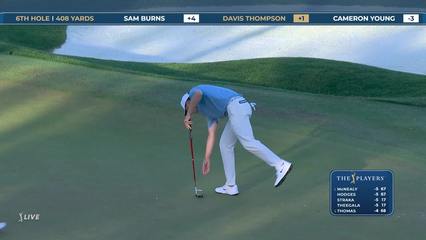 Davis Thompson | Round 1 | 6th hole | Shot 4 | 2026 THE PLAYERS