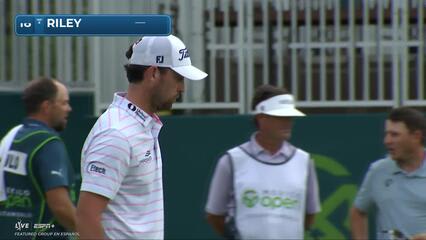 Davis Riley | Round 2 | 18th hole | Shot 4 | 2025 Mexico Open