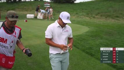Kurt Kitayama | Round 4 | 12th hole | Shot 1 | 2025 3M Open