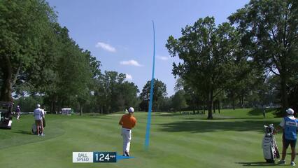 Miguel Angel Jiménez | Round 4 | 14th hole | Shot 2 | 2025 Kaulig Co. Championship