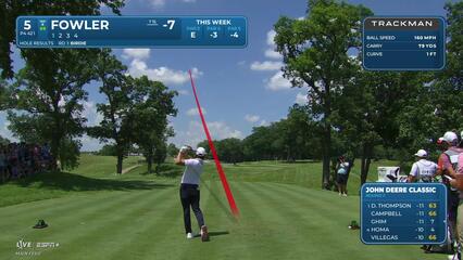 Rickie Fowler | Round 2 | 5th hole | Shot 1 | 2025 John Deere