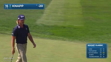 Jake Knapp | Round 4 | 15th hole | Shot 3 | 2025 Rocket Classic