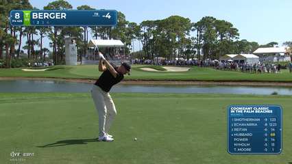 Daniel Berger | Round 2 | 8th hole | Shot 2 | 2026 Cognizant Classic