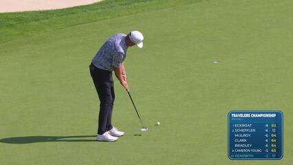 Taylor Pendrith | Round 1 | 18th hole | Shot 4 | 2025 Travelers