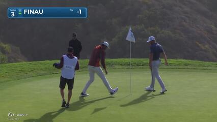 Tony Finau | Round 3 | 3rd hole | Shot 2 | 2025 Genesis