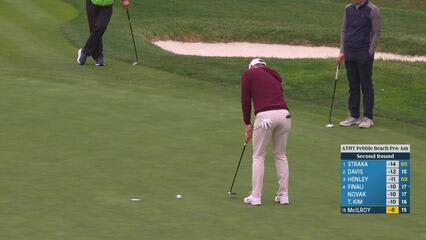 Rory McIlroy | Round 2 | 16th hole | Shot 5 | 2025 AT&T Pebble Beach