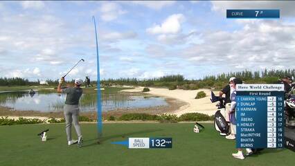 Cameron Young | Round 1 | 17th hole | Shot 1 | 2024 Hero World Challenge