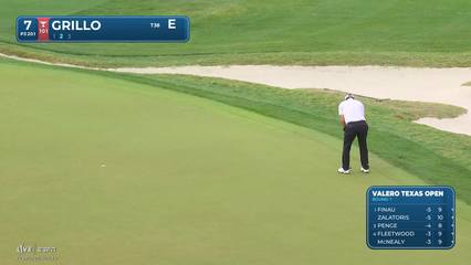 Emiliano Grillo | Round 1 | 7th hole | Shot 3 | 2026 Valero