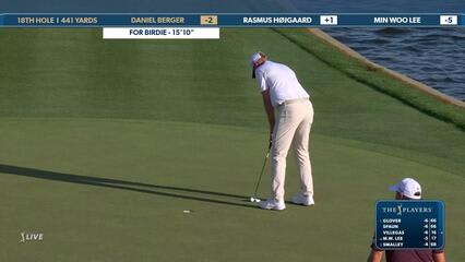 Daniel Berger | Round 1 | 18th hole | Shot 4 | 2025 THE PLAYERS