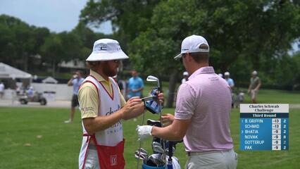 Ben Griffin | Round 3 | 3rd hole | Shot 2 | 2025 Charles Schwab