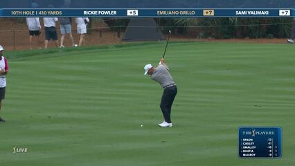 Emiliano Grillo | Round 4 | 10th hole | Shot 2 | 2025 THE PLAYERS