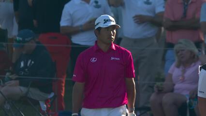 Hideki Matsuyama | Round 2 | 18th hole | Shot 2 | 2025 Arnold Palmer Invitational