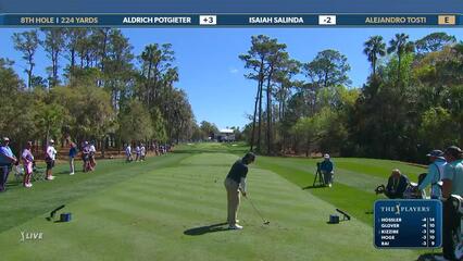 Alejandro Tosti | Round 1 | 8th hole | Shot 1 | 2025 THE PLAYERS