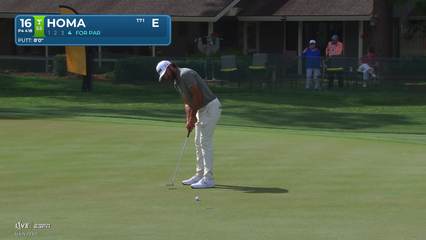 Max Homa | Round 4 | 16th hole | Shot 4 | 2026 RBC Heritage