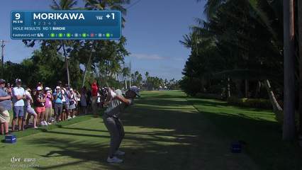 Collin Morikawa | Round 2 | 9th hole | Shot 1 | 2026 Sony Open